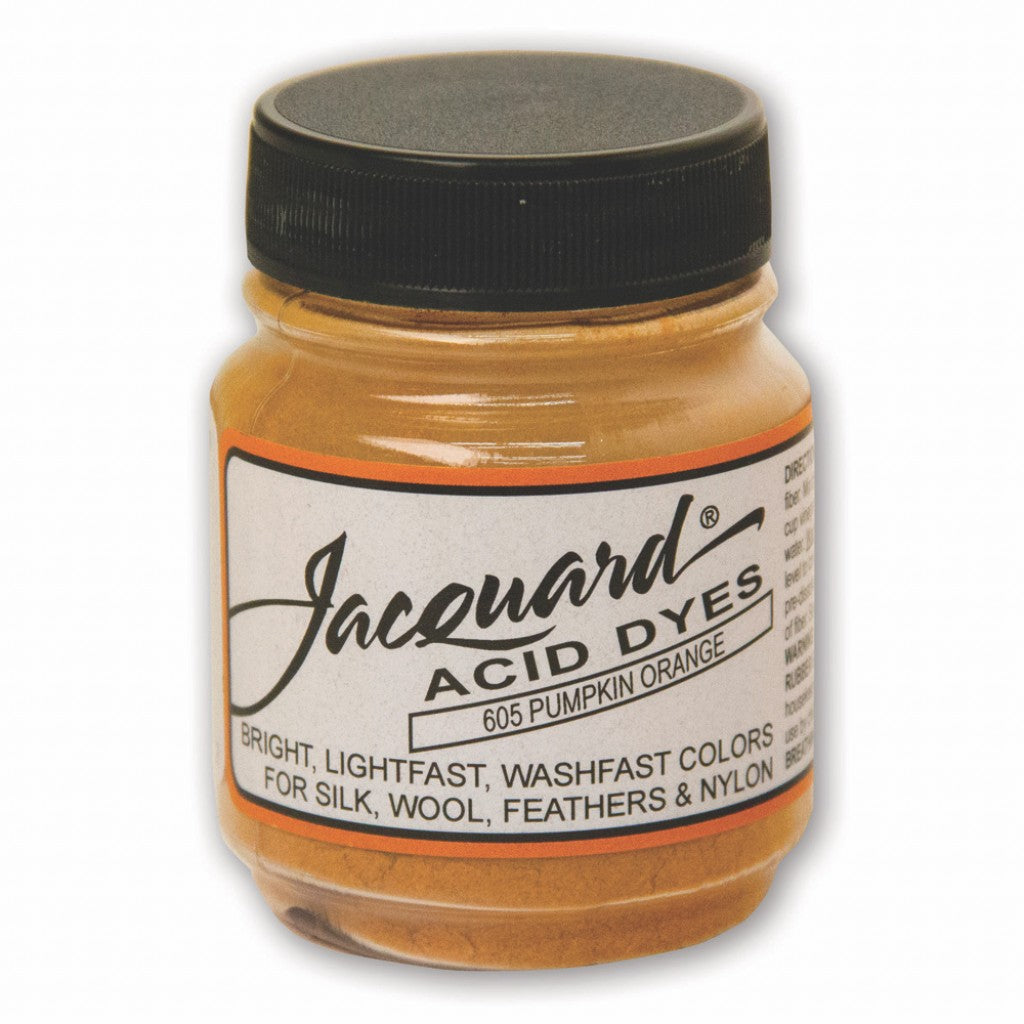 Jacquard Acid Dyes (Syrefarger), 14g - Pumpkin Orange