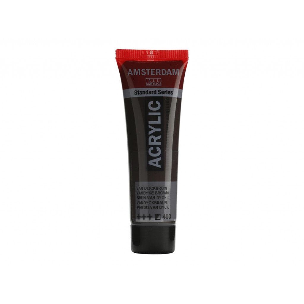 Amsterdam Standard 20ml - 403 Vandyke Brown - HobbyHimmelen