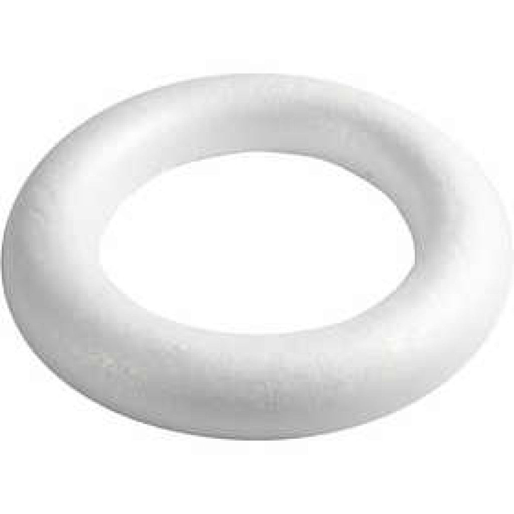 Isoporring med flat bakside - 35cm