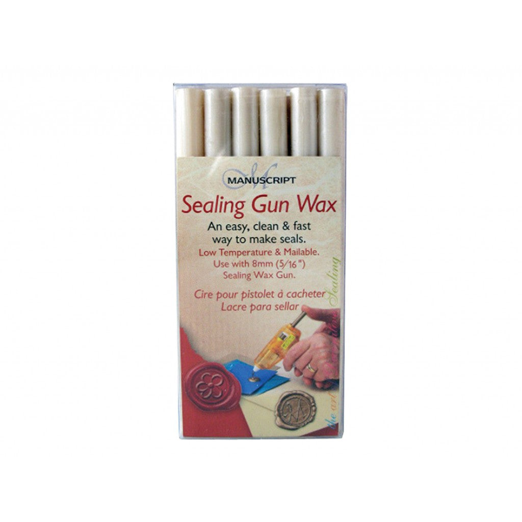 Manuscript Sealing Gun Wax - Perlemor - 6stk