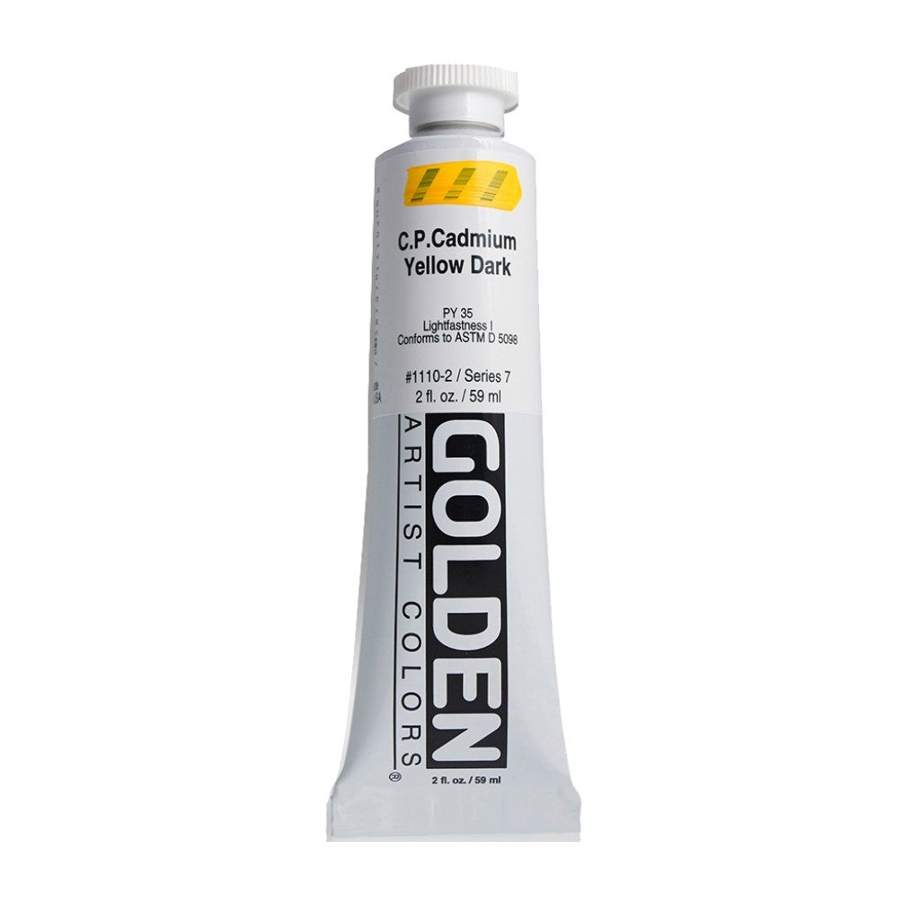 Golden - Heavy Body 59ml - 1110-2 C.P. Cadmium Yellow Dark