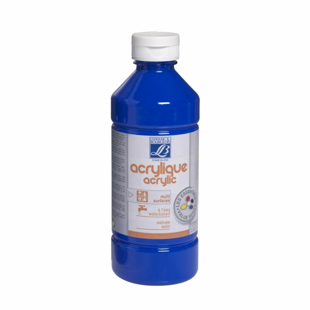 L&B - Acrylic 500ml - 322 Deep Blue