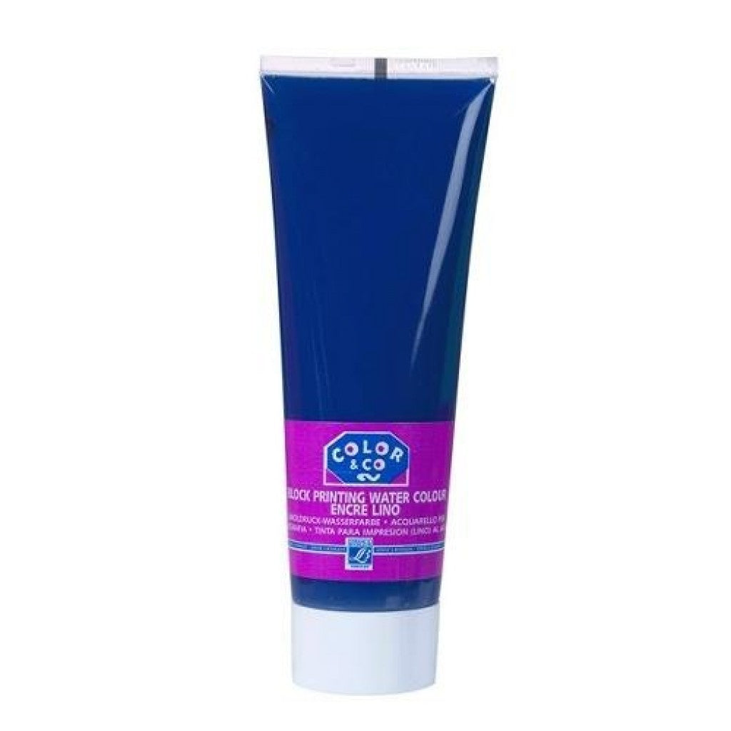 L&B - Block Printing 250ml - Night Blue