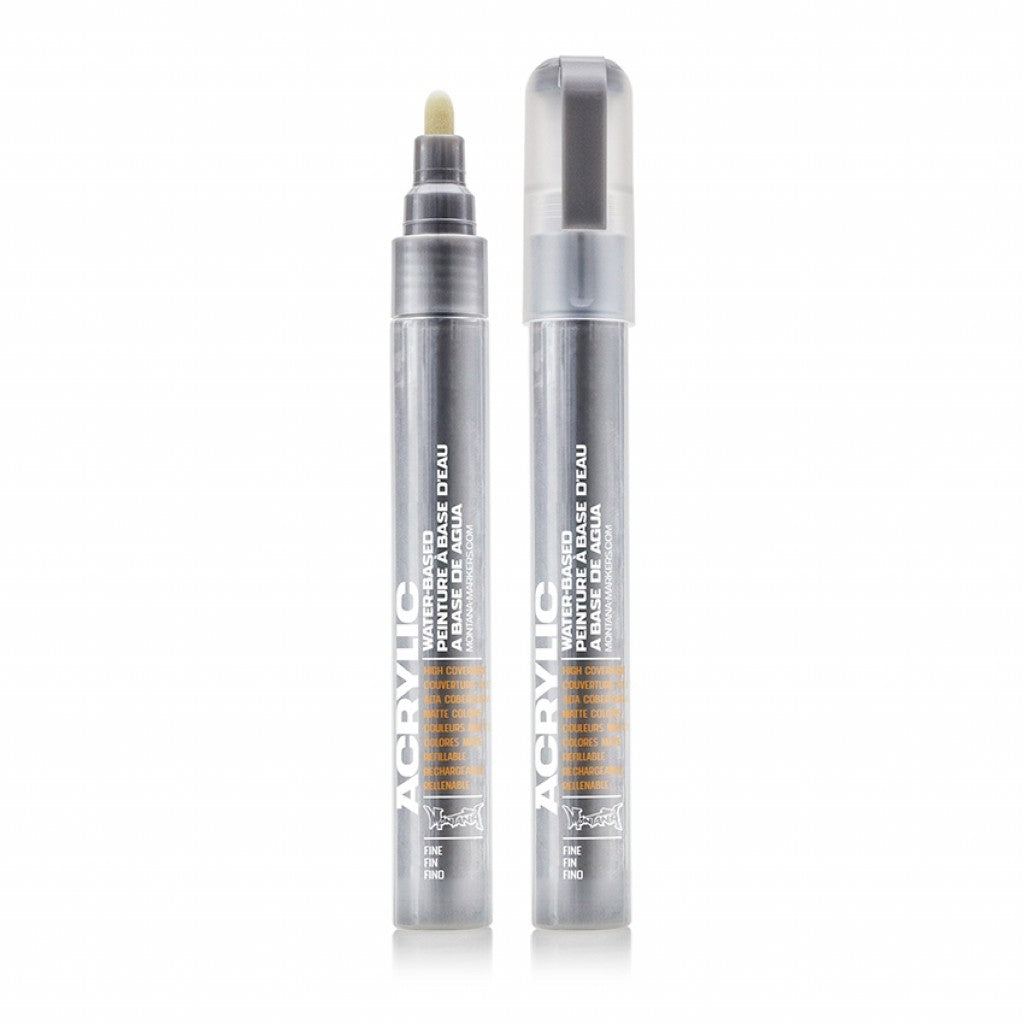 Montana - Acrylic Marker 2,0mm - M1100 Outline Silver