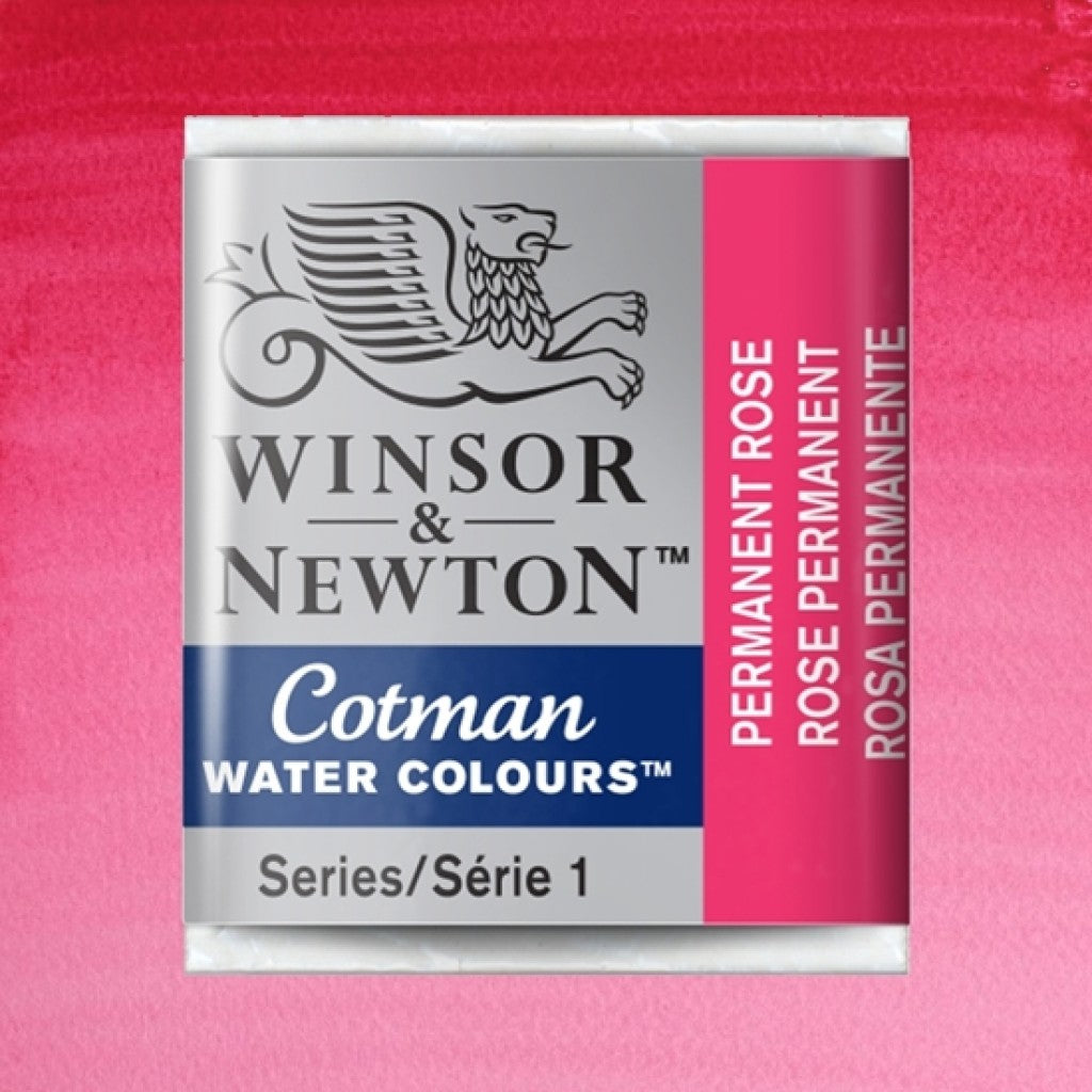 W&N - Cotman Water Colour HP - 502 Permanent Rose