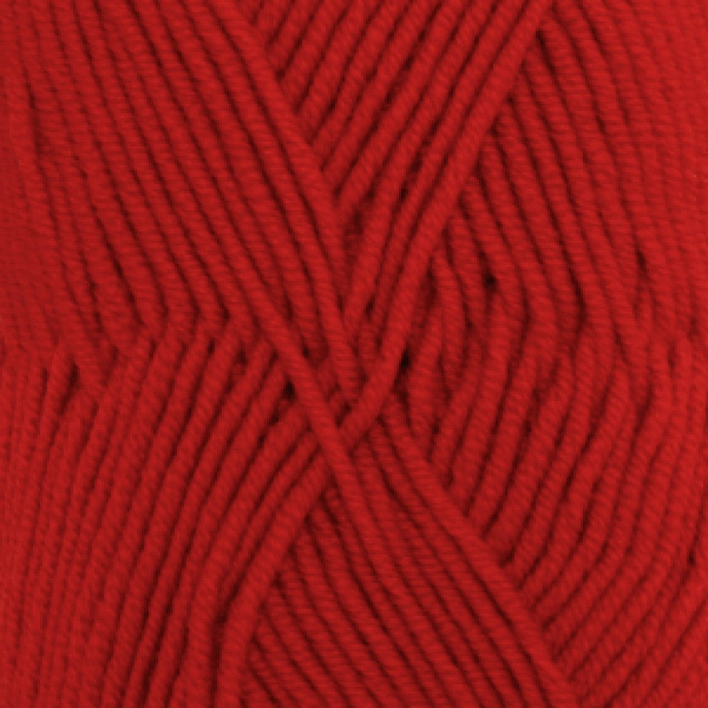 Merino Extra Fine Uni - 11 Crimson Rød
