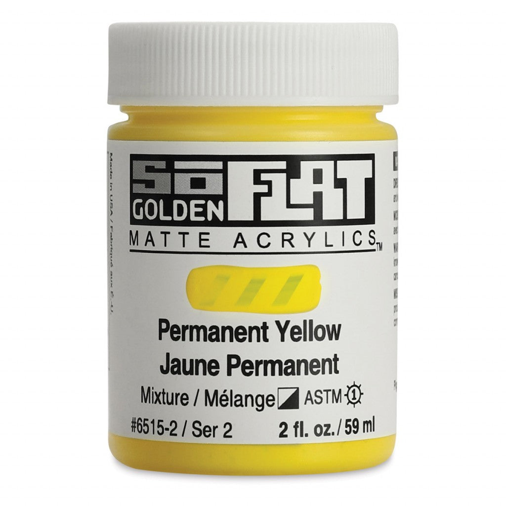 Golden - SoFlat 59ml - 6515-2 Permanent Yellow