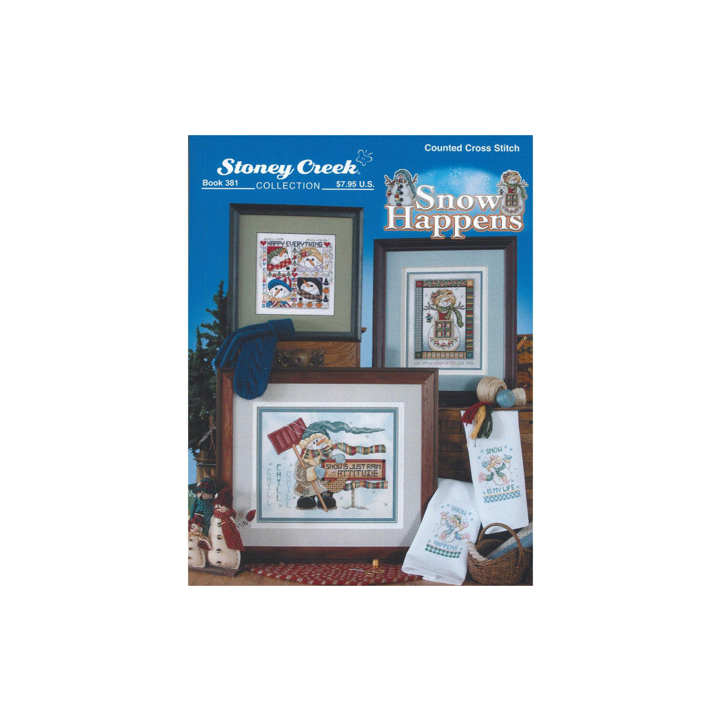 Mønsterhefte Korssting fra Stoney Creek - Snow Happens