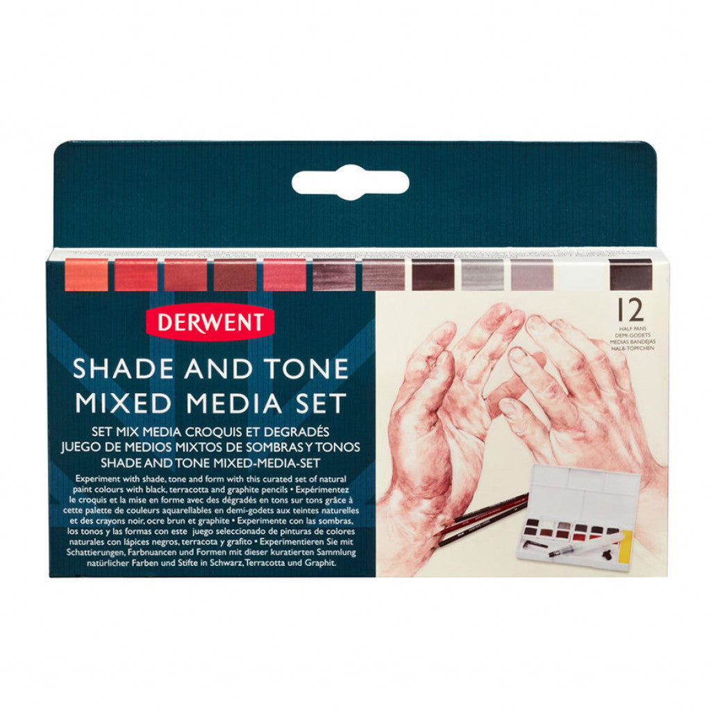 Derwent HP sett - Shade & Tone, 12 Farger