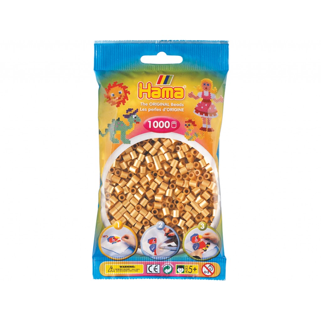 Hama Midi, 1000stk - 61 Gull