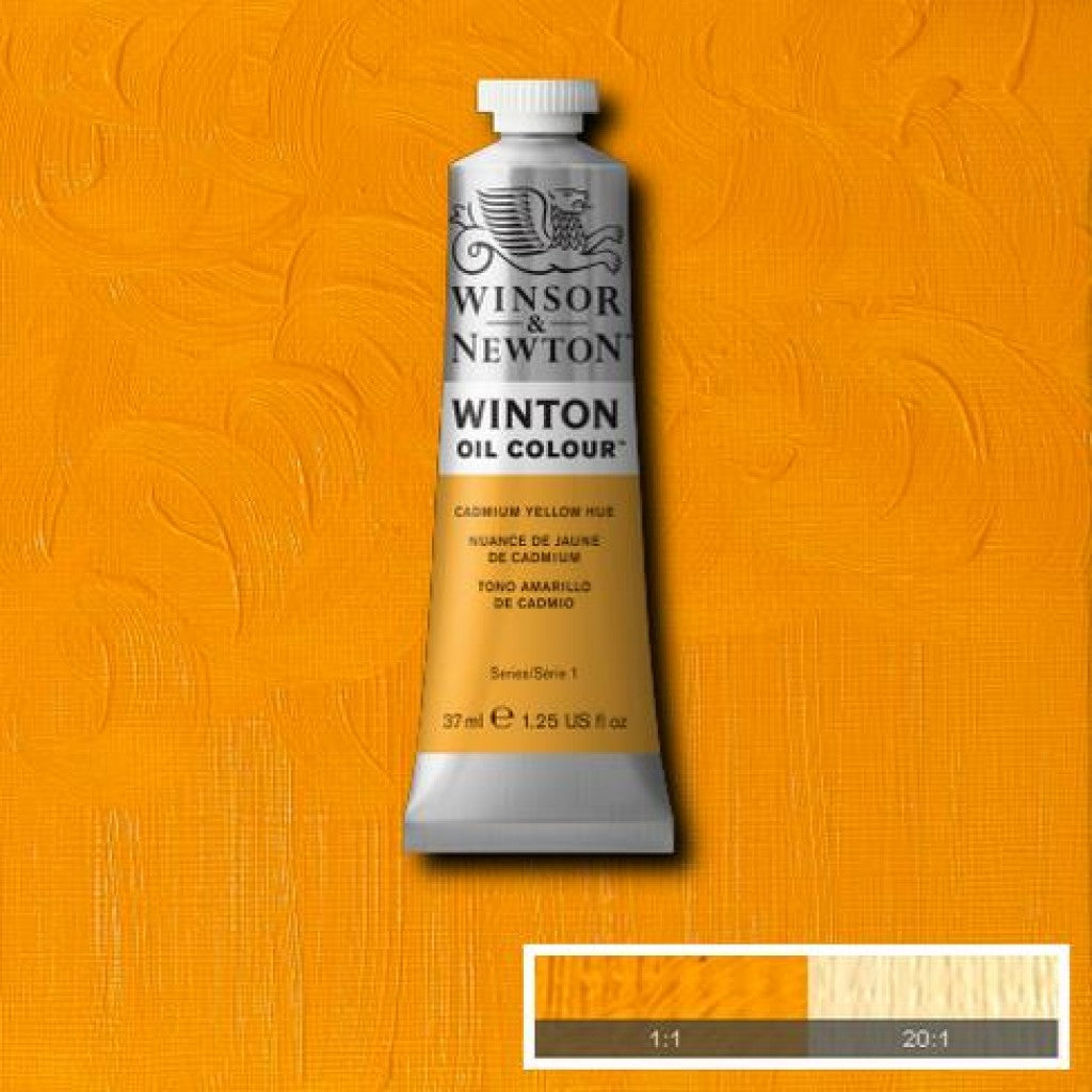 W&N - Winton Oil 37ml - 109 Cadmium Yellow Hue