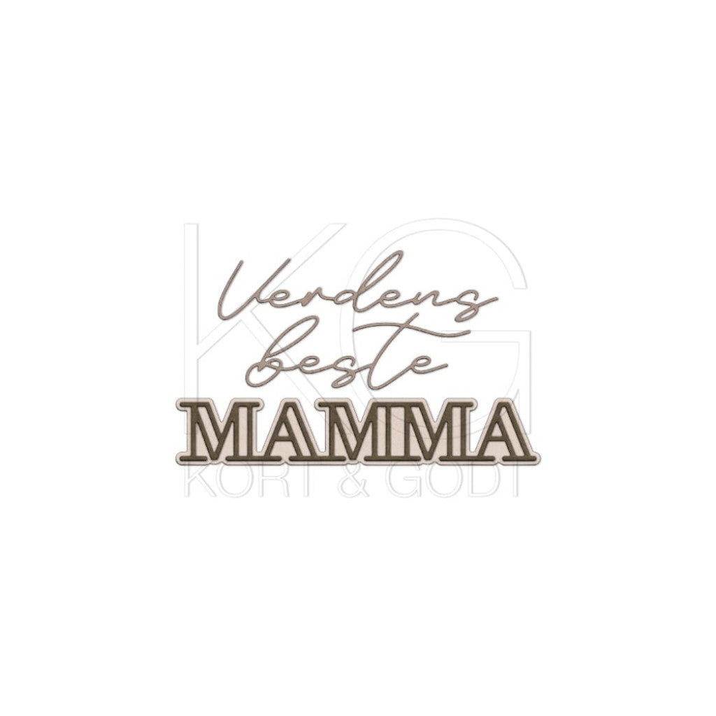 Die 342 K&G - Beste mamma, med Skygge