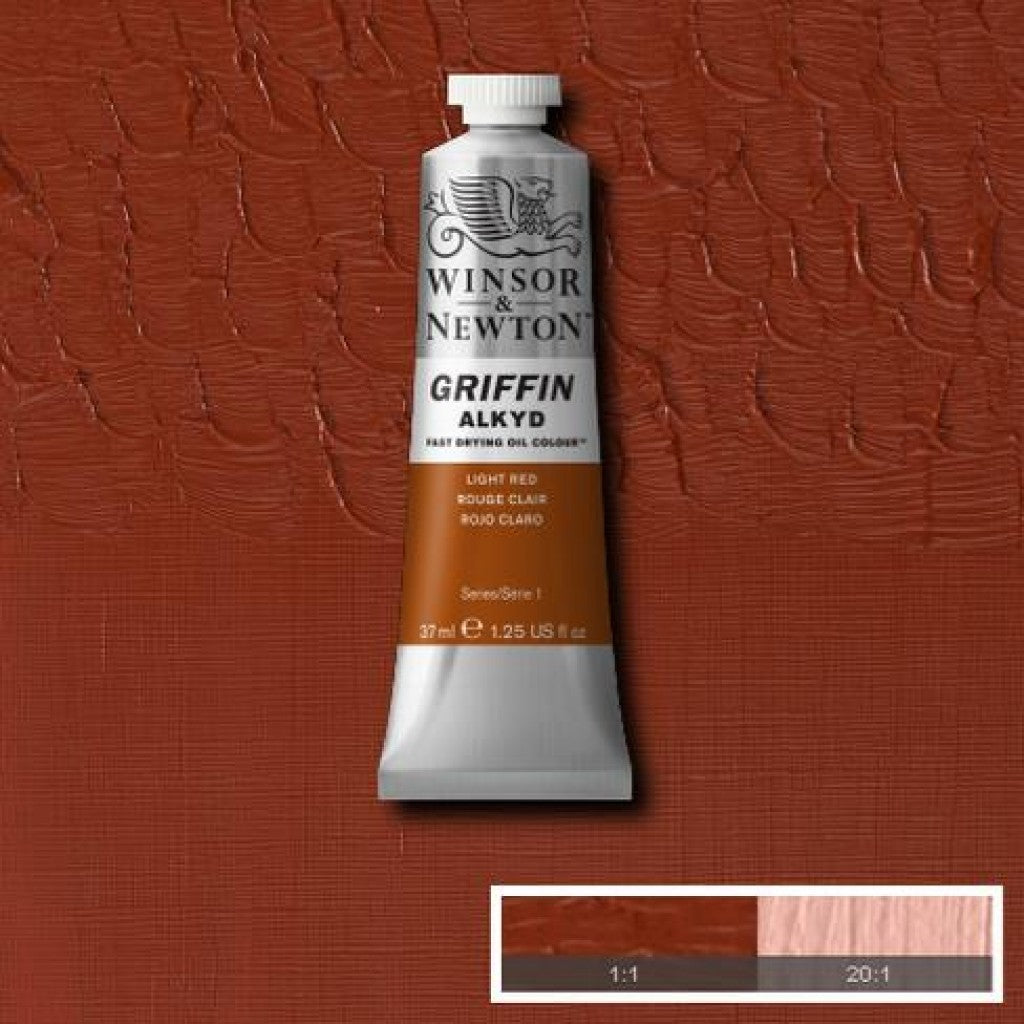 W&N - Griffin Alkyd 37ml - 362 Light Red