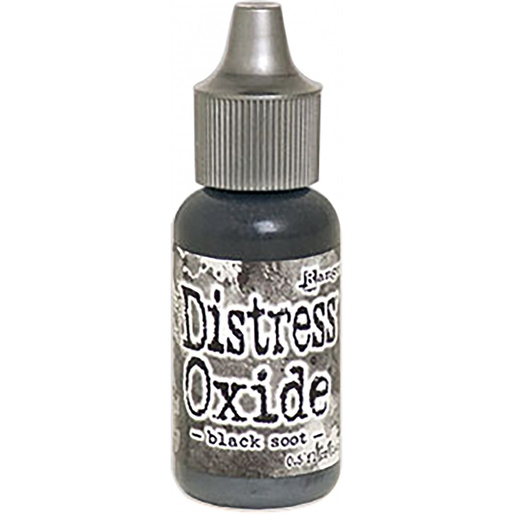Stempelblekk Tim Holtz Distress Oxides Reinker - Black Soot