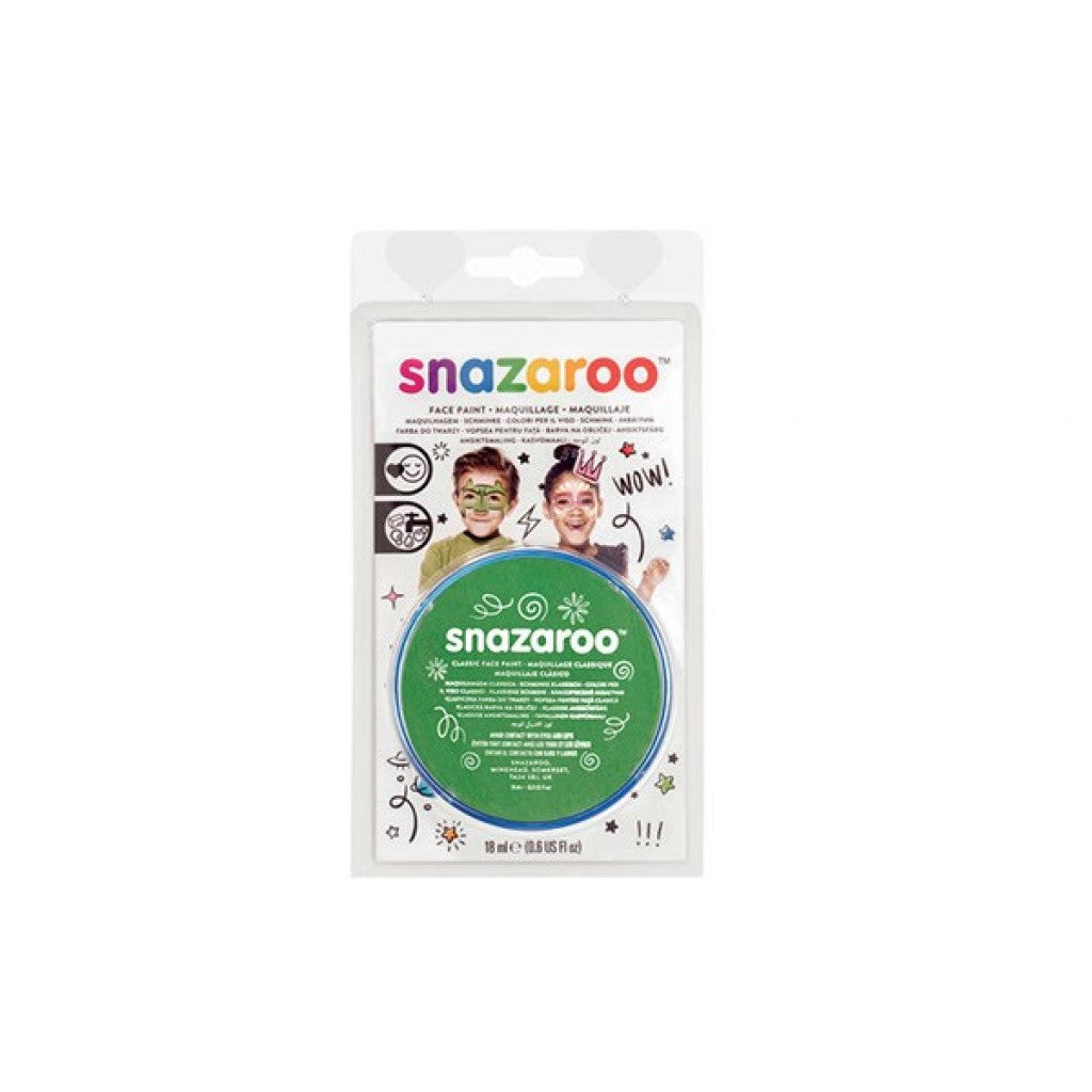Snazaroo Ansiktsmaling, 18ml - Grass Green