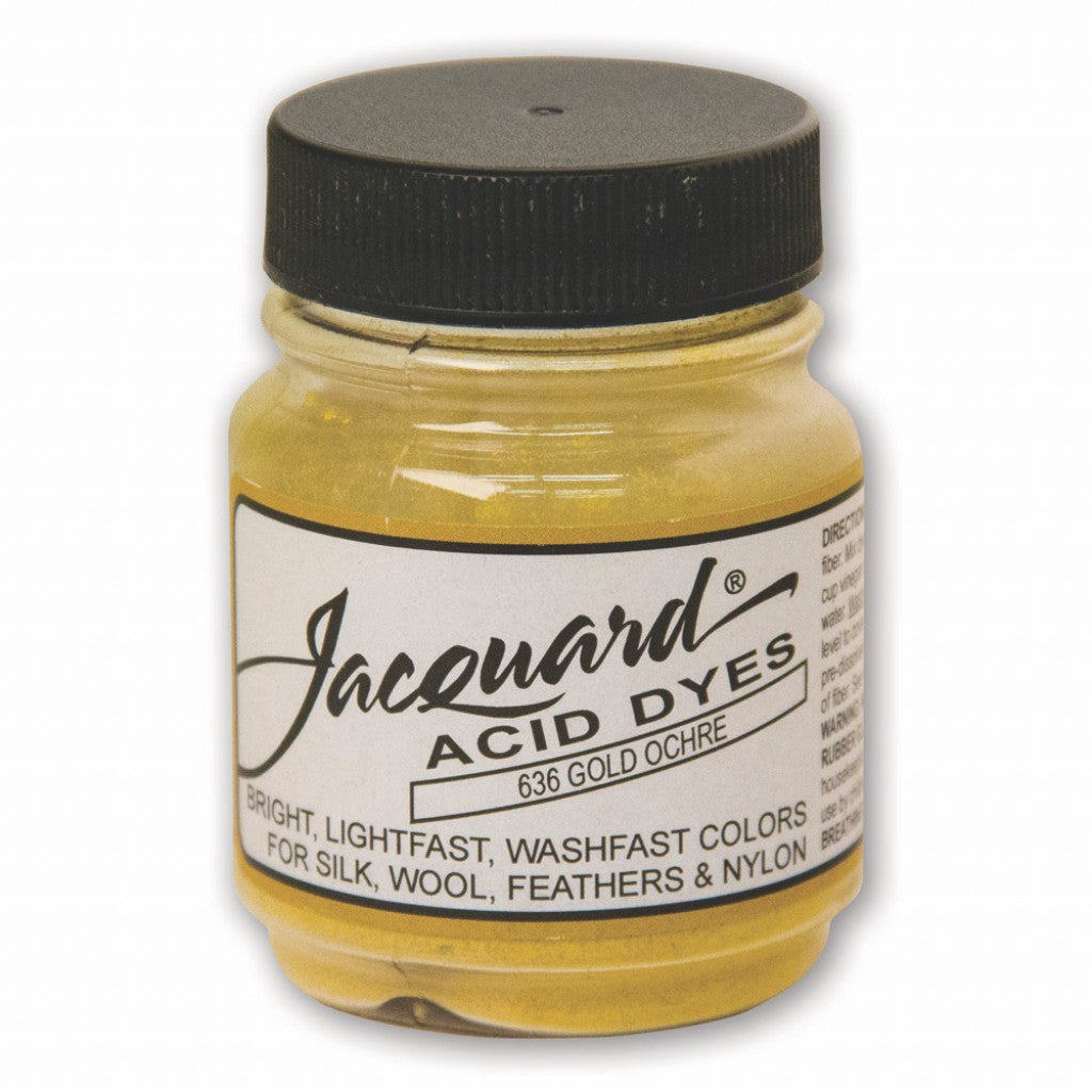 Jacquard Acid Dyes (Syrefarger), 14g - Golden Ochre