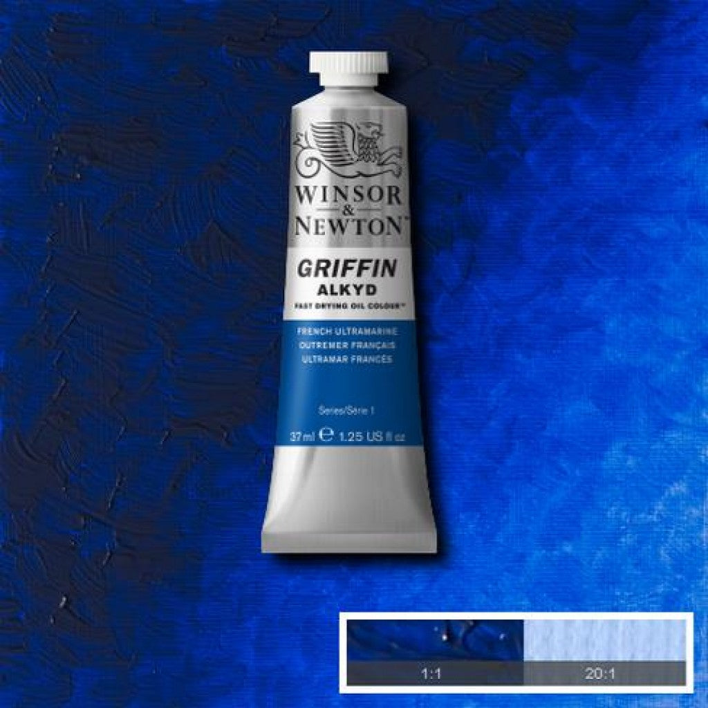 W&N - Griffin Alkyd 37ml - 263 French Ultramarine