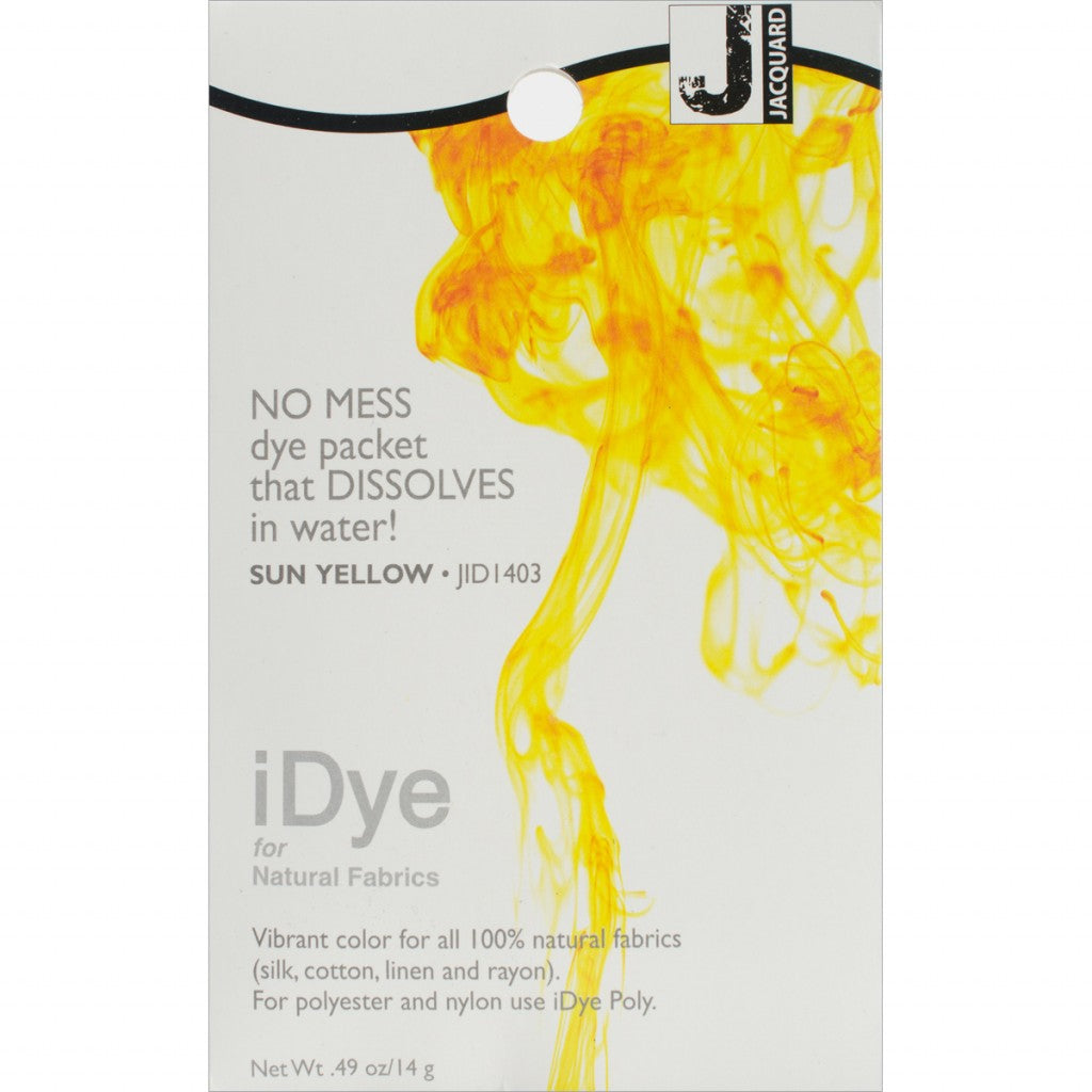 Jacquard iDye Fabric Dye 14g - Sun Yellow