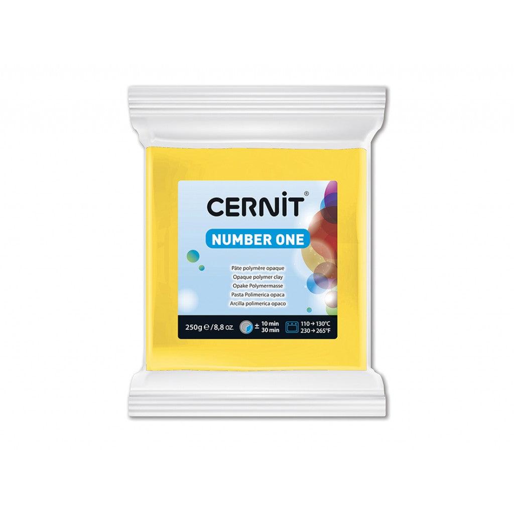 Cernit Number One 250g - 700 Gul - HobbyHimmelen