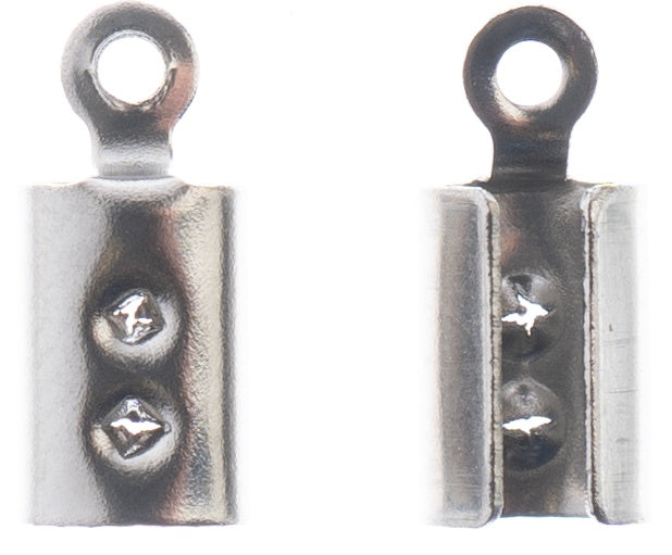 Rustfritt Stål Endestykke, 20stk - 9.5mm