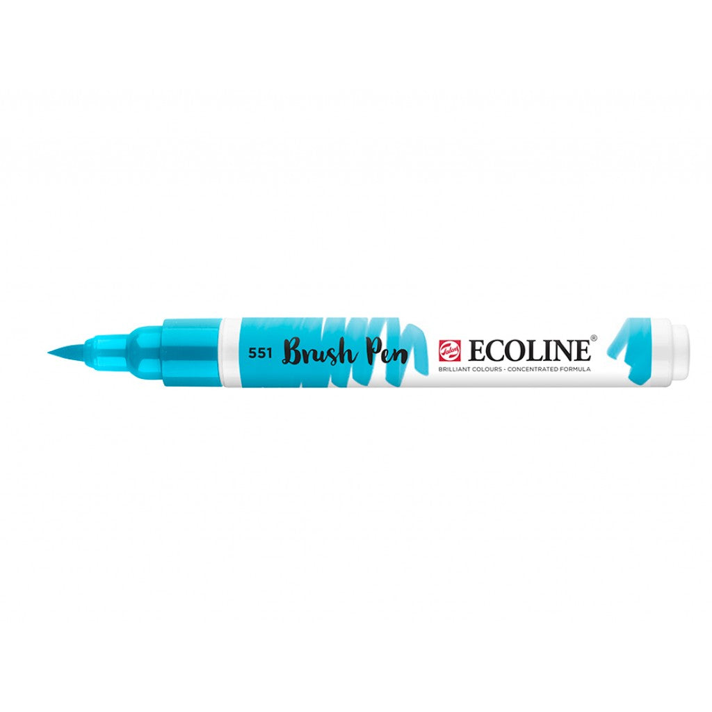 Talens Ecoline Brush Pen - 551 Sky Blue Light