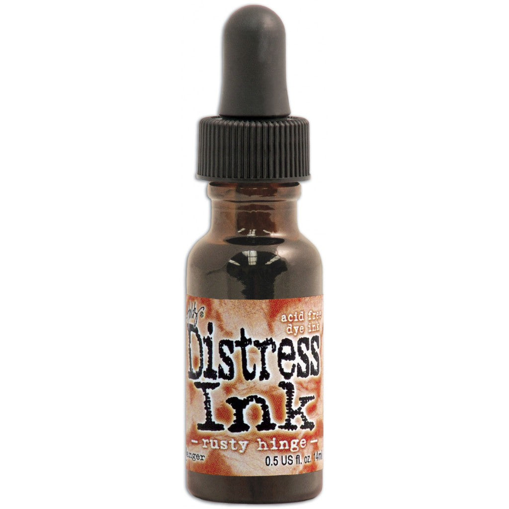 Tim Holtz Distress Ink Re-Inker 15ml - Rusty Hinge