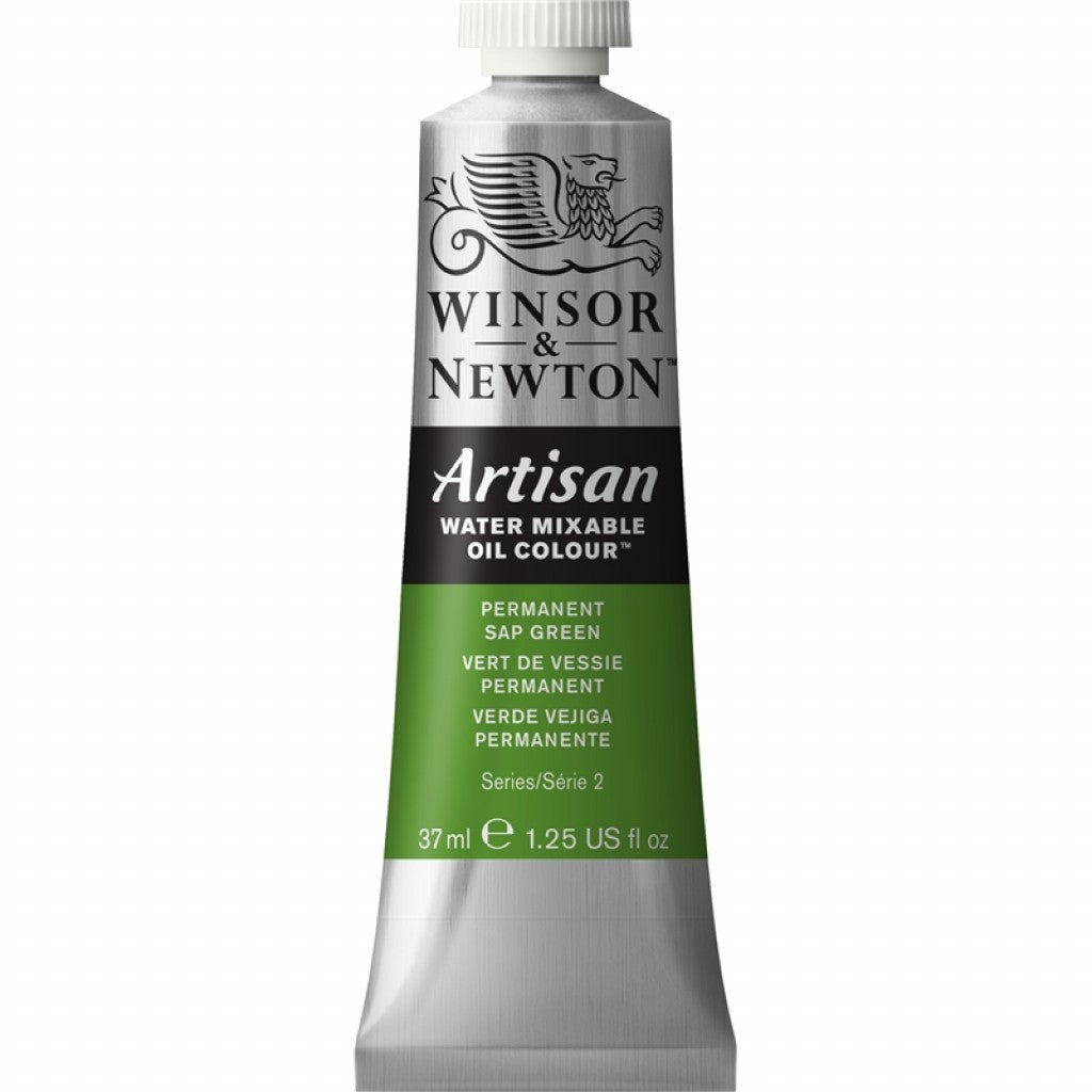 W&N - Artisan Water Mixable Oil 37ml - 503 Permanent Sap Green