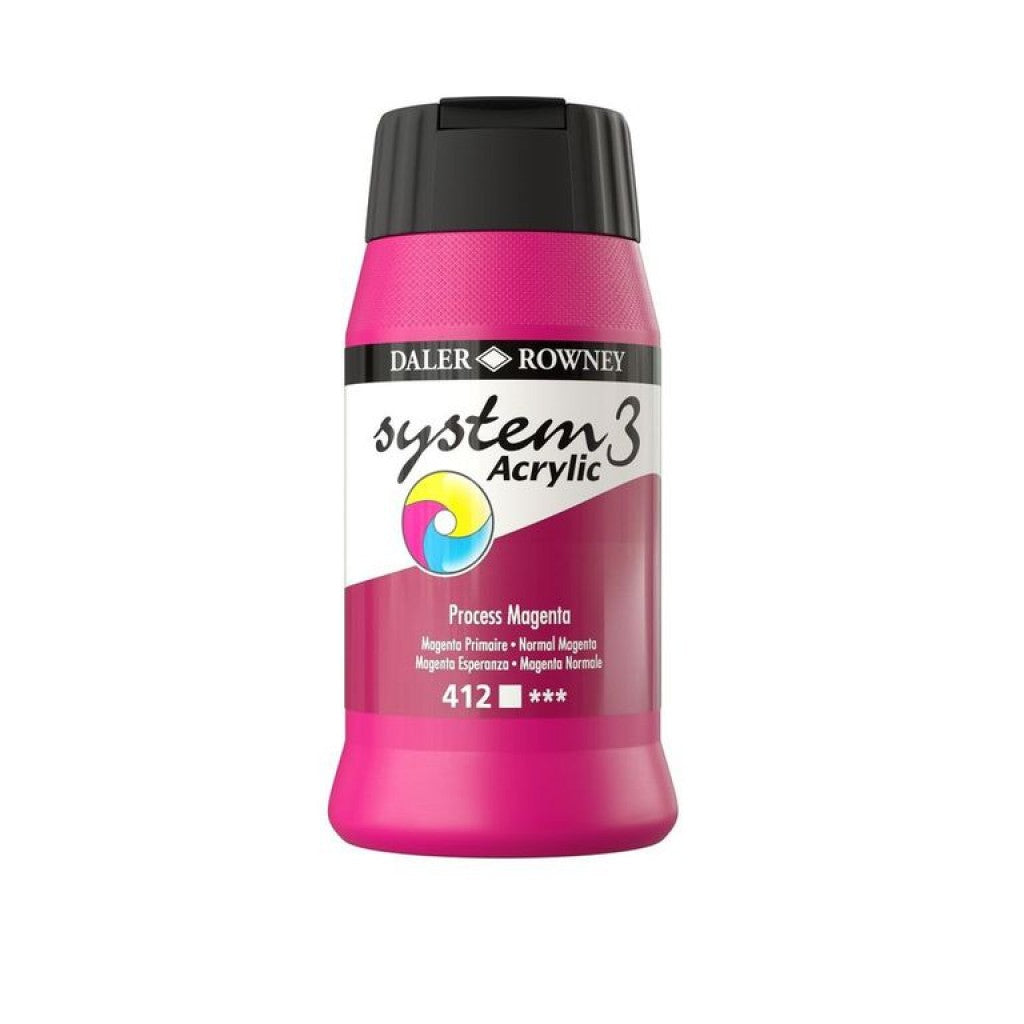 DR System3, 500ml - 412 Process Magenta