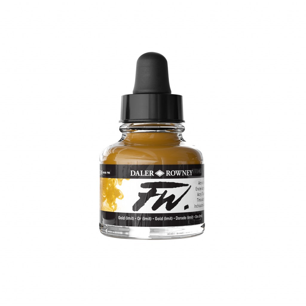 Daler Rowney - FW Ink 29,5ml - 701 Gold Imit
