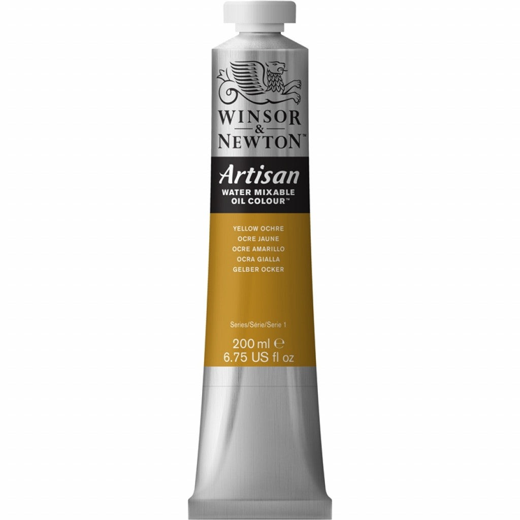 W&N - Artisan Water Mixable Oil 200ml - 744 Yellow Ochre