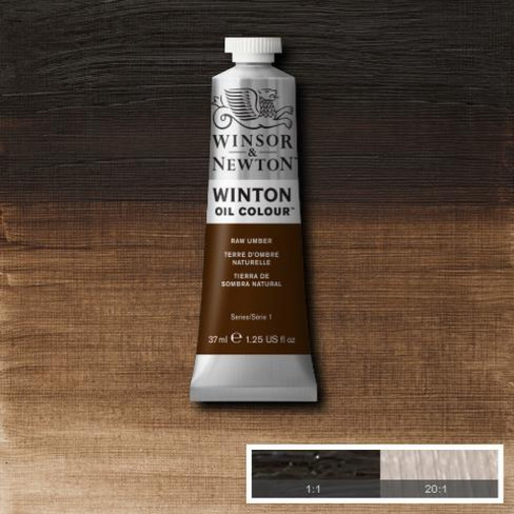 W&N - Winton Oil 37ml - 554 Raw Umber