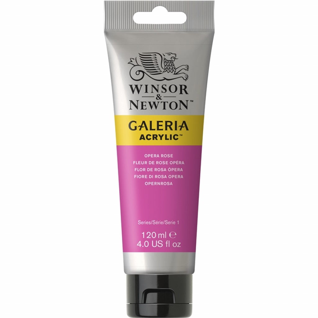 W&N - Galeria Acrylic 120ml - 448 Opera Rose