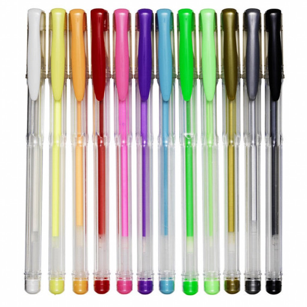 Gelpenner Basic 0,5Mm 12-Pk