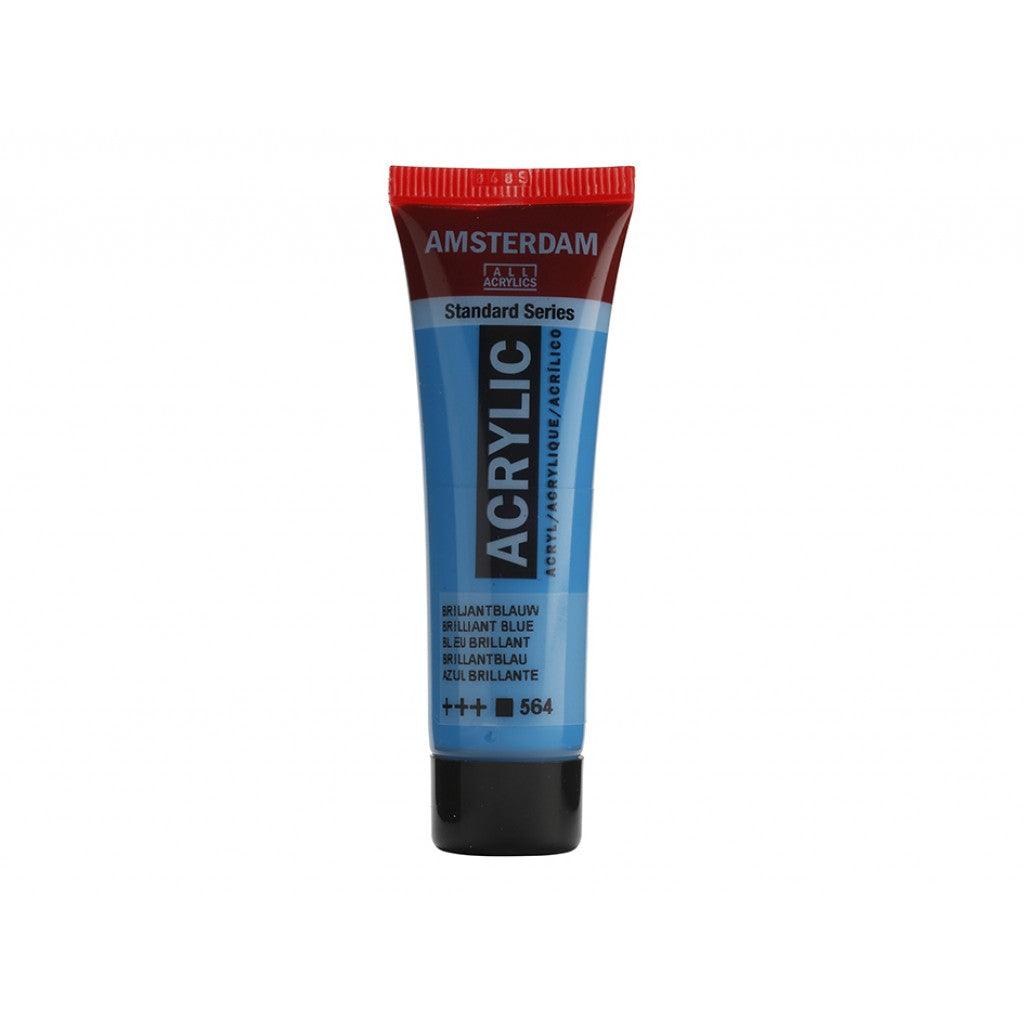 Amsterdam Standard 20ml - 564 Brilliant Blue - HobbyHimmelen