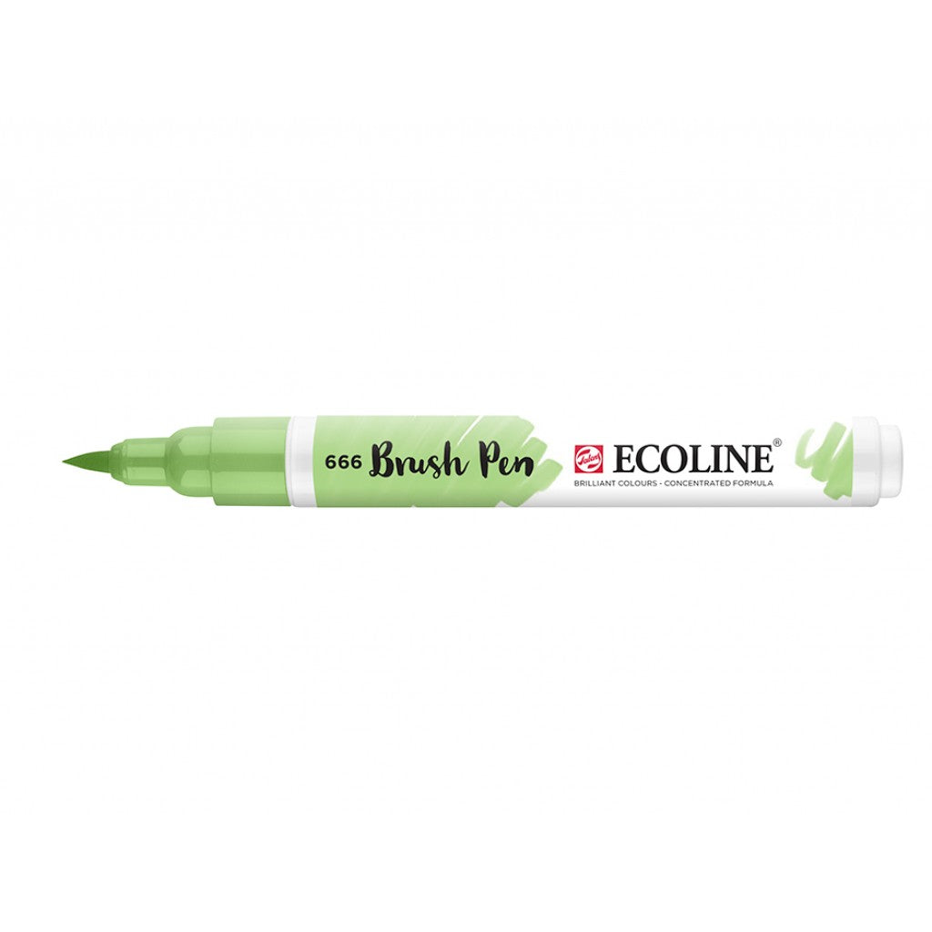 Talens Ecoline Brush Pen - 666 Pastel Green