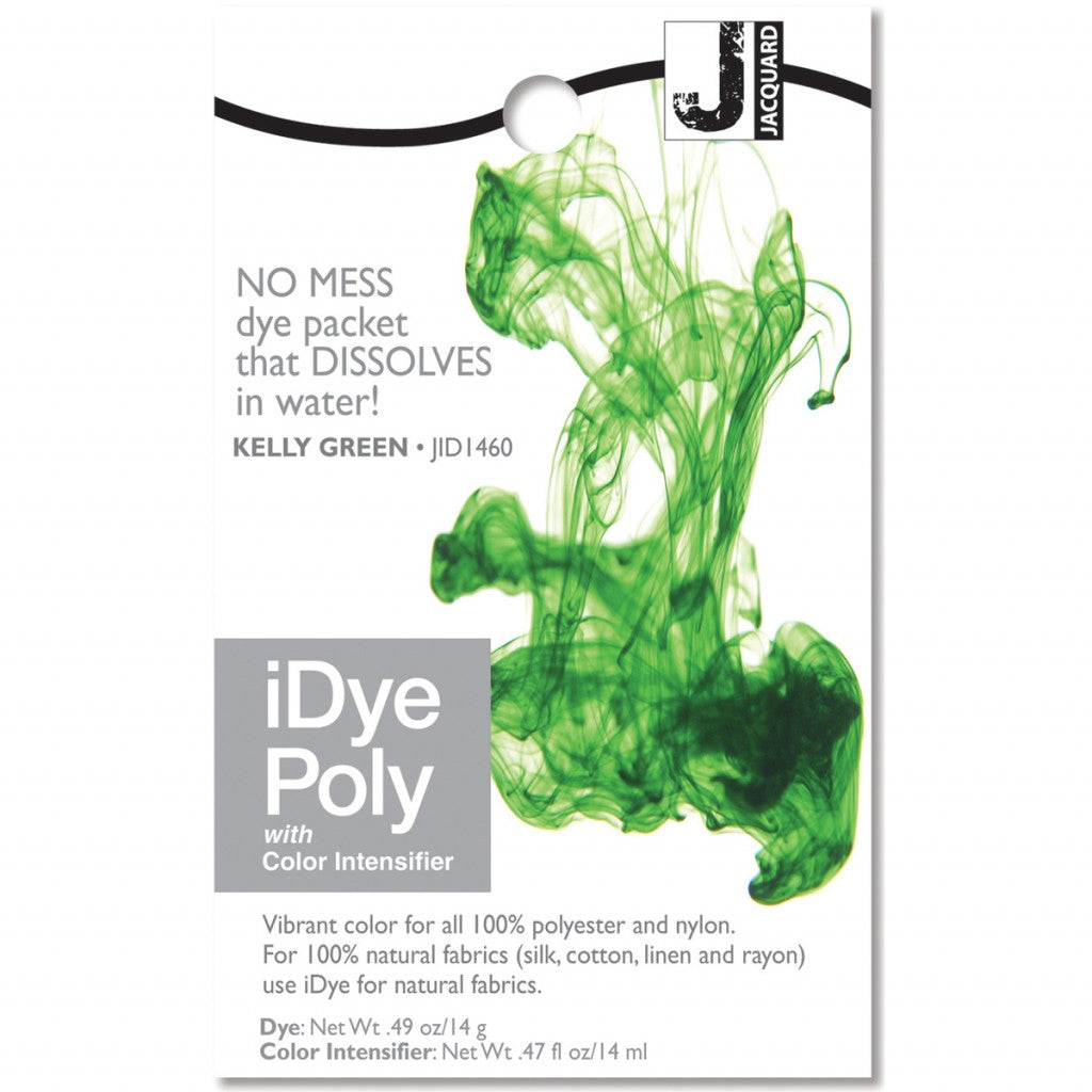 Jacquard iDye Poly Fabric Dye 14g - Kelly Green
