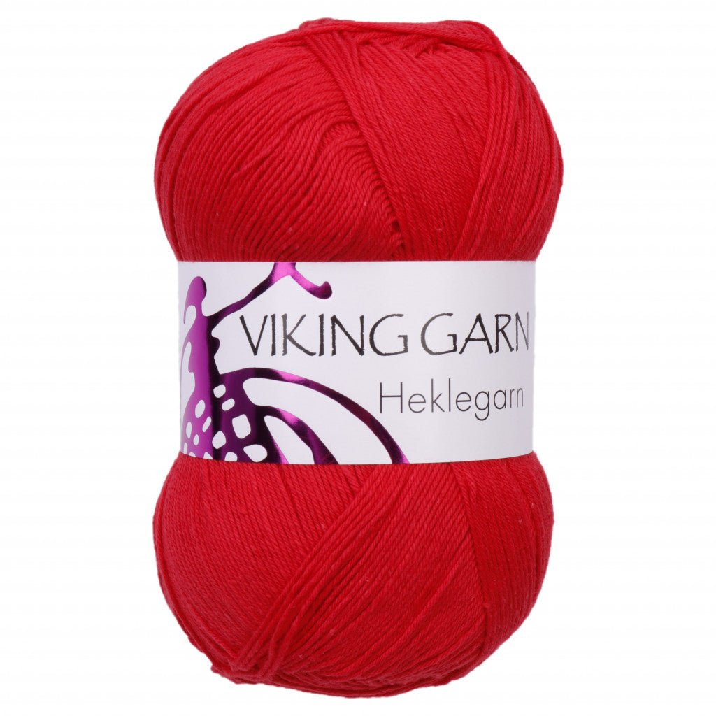 Heklegarn 12/4 - 850 Rød