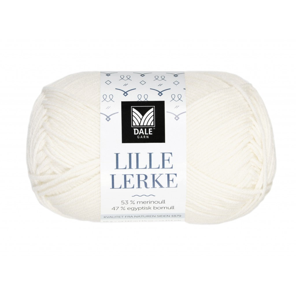 Lille Lerke - 0017 Hvit