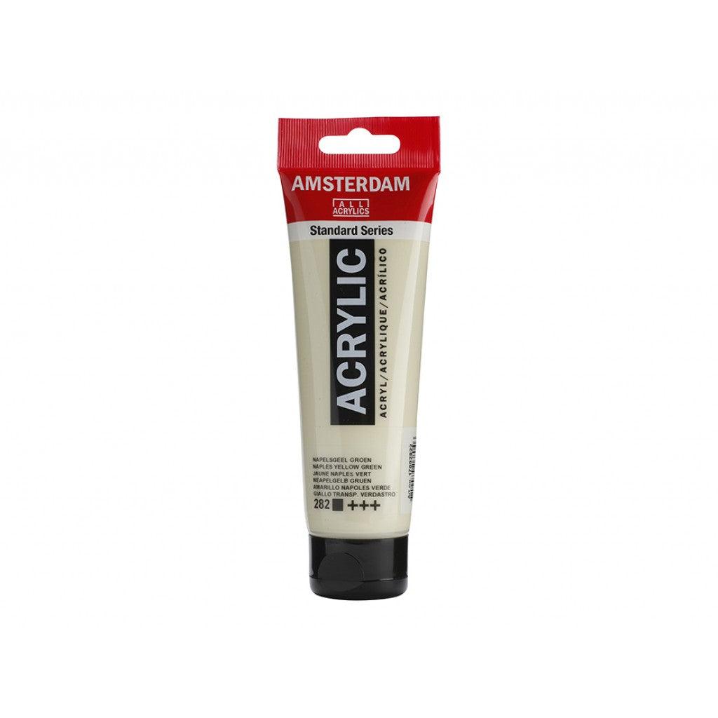 Amsterdam Standard 120ml - 282 Naples Yellow Green - HobbyHimmelen