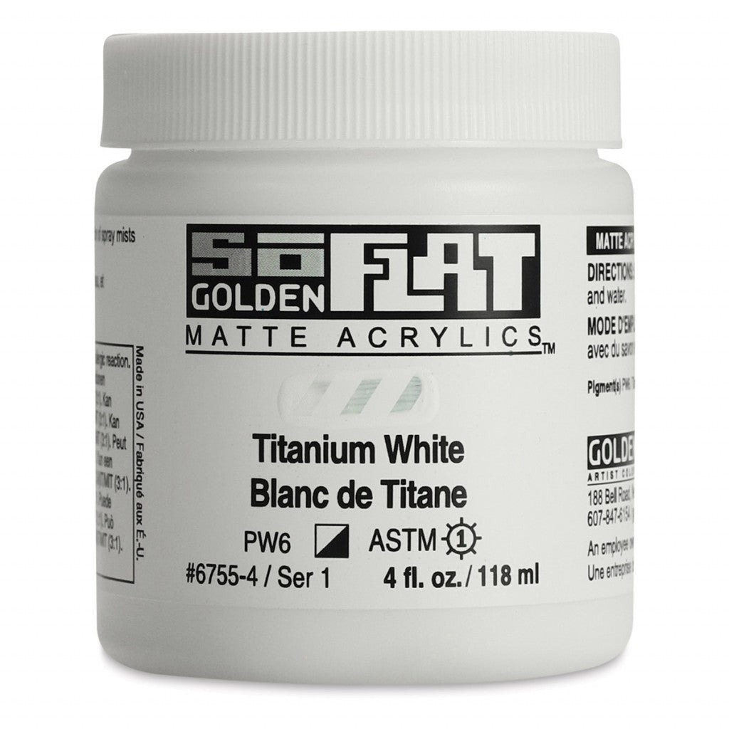 Golden - SoFlat 118ml - 26755-4 Titanium White