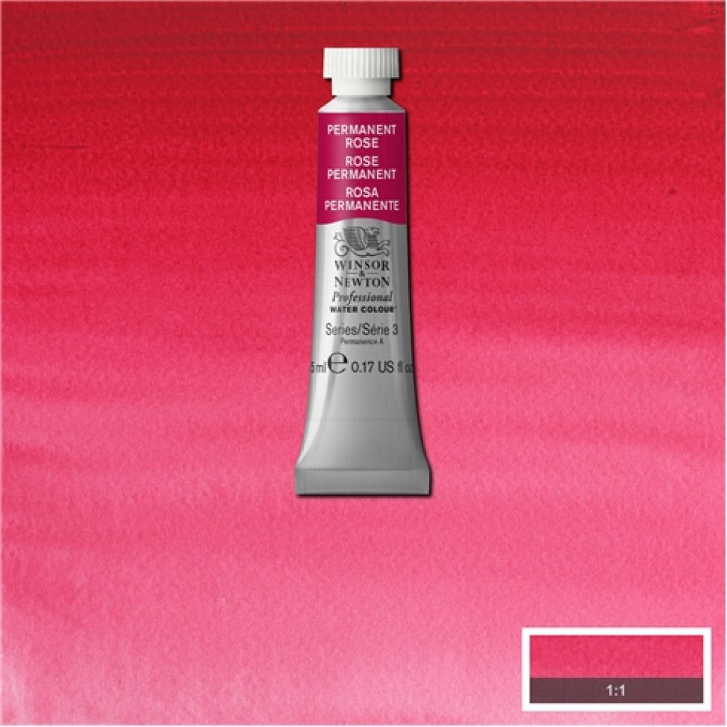 W&N - Artists Water Colour 5ml - 502 Permanent Rose