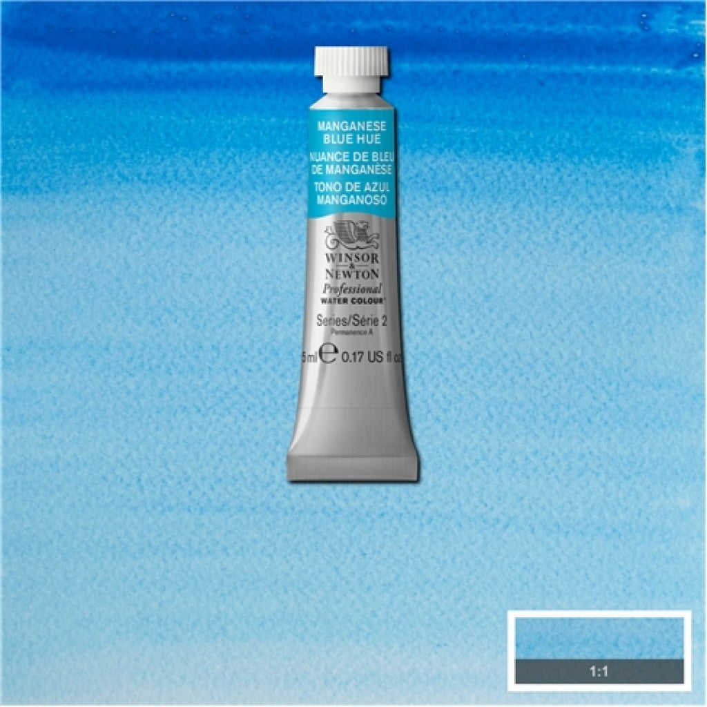 W&N - Artists Water Colour 5ml - 379 Manganese Blue Hue