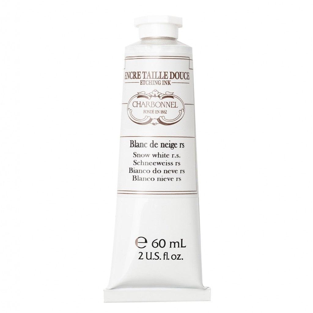Charbonnel - Etching Ink 60ml - Snow White RS - HobbyHimmelen