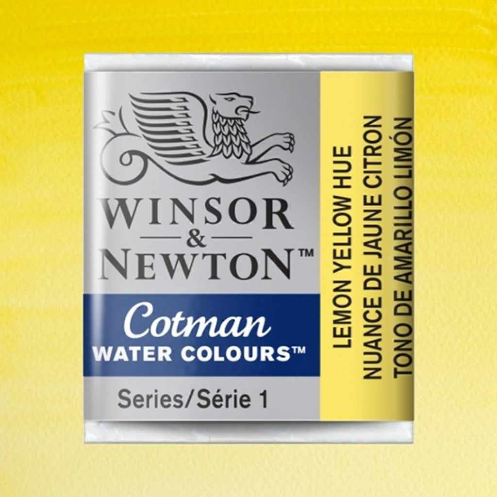 W&N - Cotman Water Colour HP - 346 Lemon Yellow