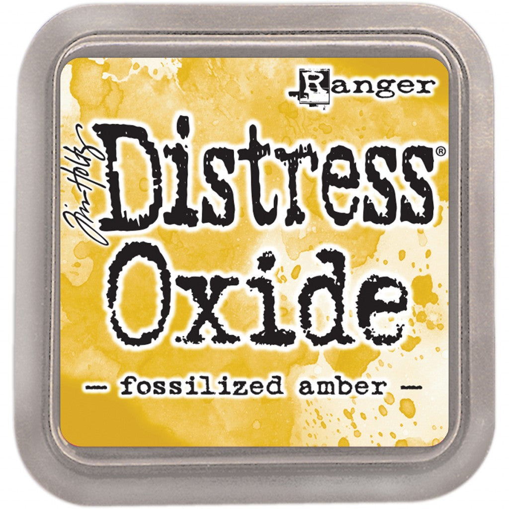 Stempelpute Tim Holtz Distress Oxides - Fossilized Amber
