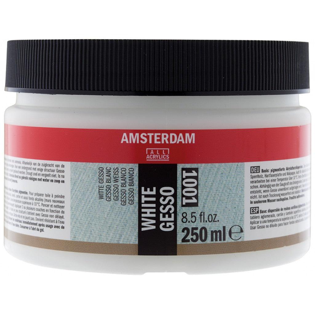Amsterdam Gesso White 1001 - 250ml - HobbyHimmelen