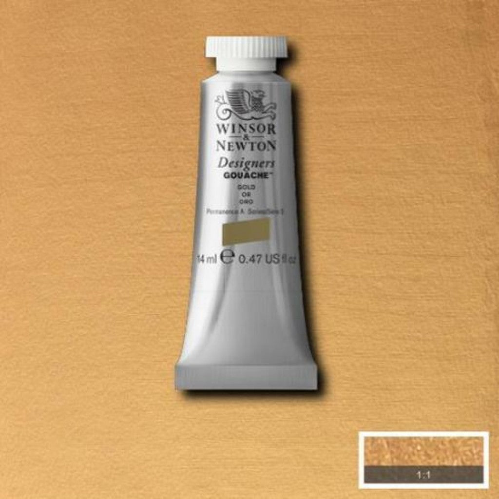 W&N - Designers Gouache 14ml - 283 Gold