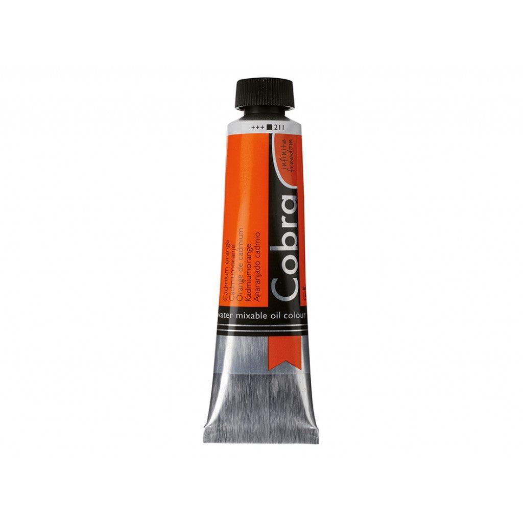 Cobra Artist 40ml - 211 Cadmium orange - HobbyHimmelen