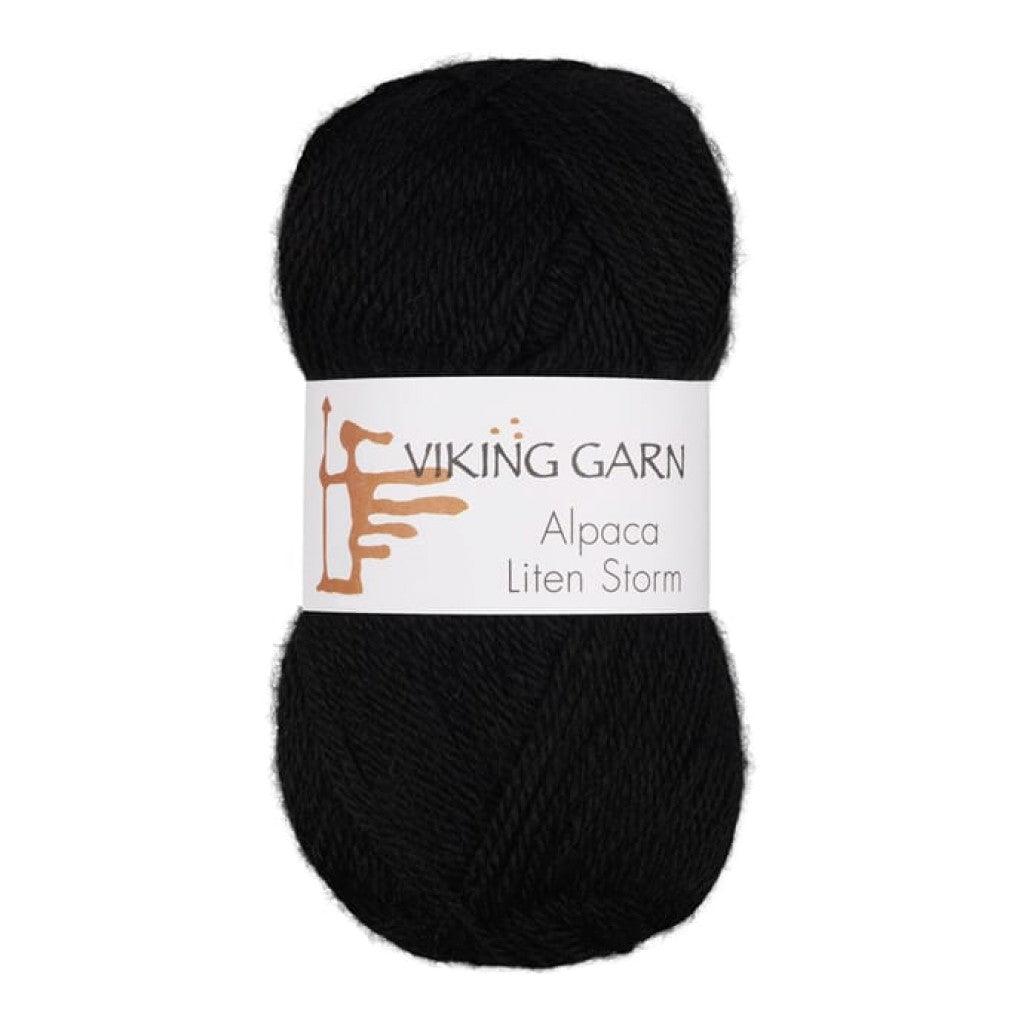 Alpaca Liten Storm - 703 Svart - HobbyHimmelen