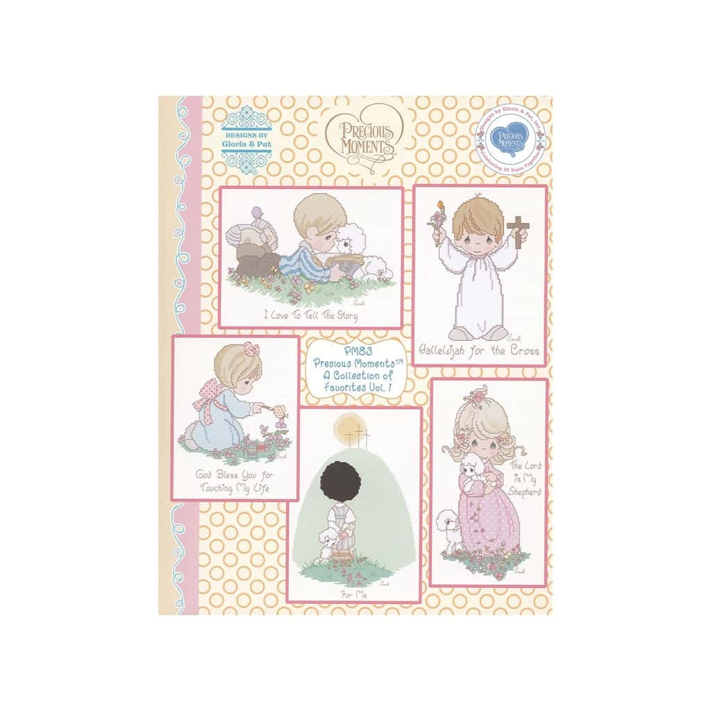 Mønsterhefte Korssting Precious Moments - A Collection of Favourites Volume 1